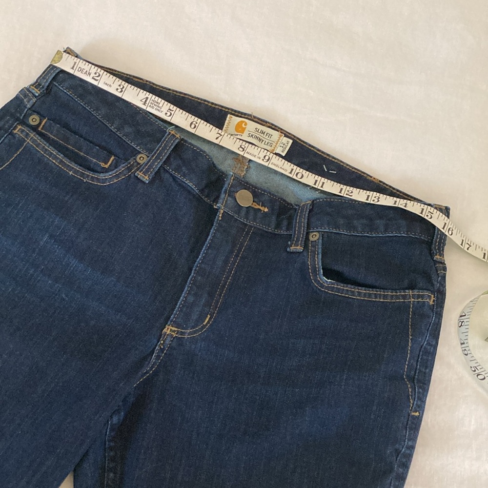 Carhartt slim fit Layton skinny leg midnight sky 12 - Picture 6 of 15